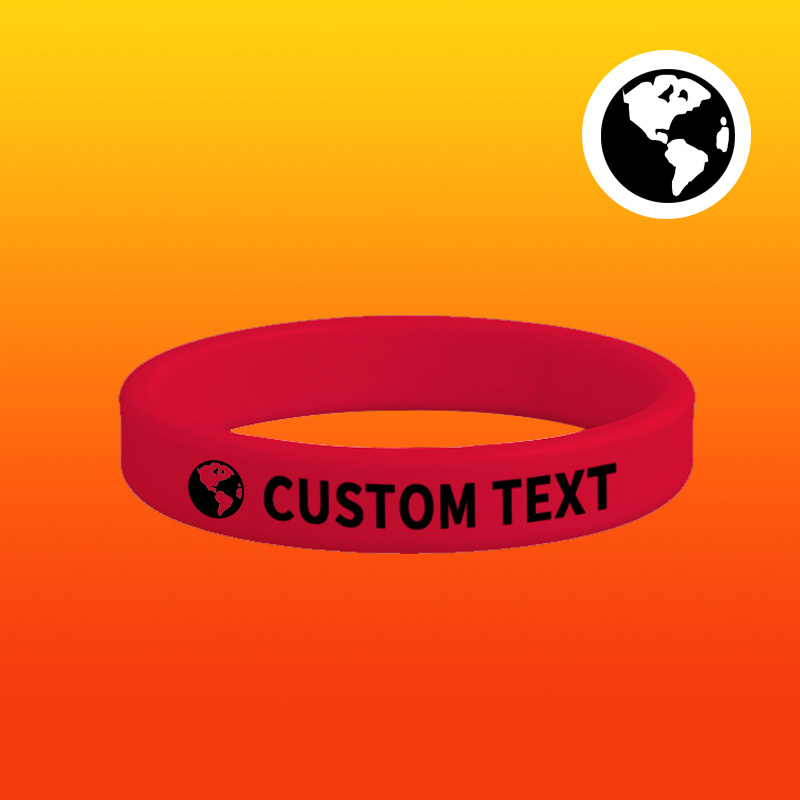 28pc Custom Silicone Bracelets Set, Personalised Gift